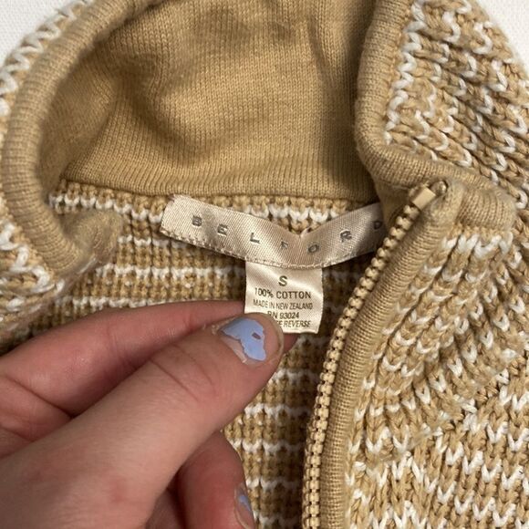 Vintage Quarter Zip Turtle Neck Sweater Tank - Picture 5 of 6